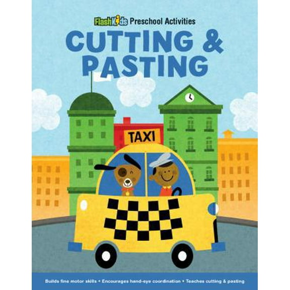 Pre-Owned Cutting and Pasting (Flash Kids Preschool Activity Books) Paperback