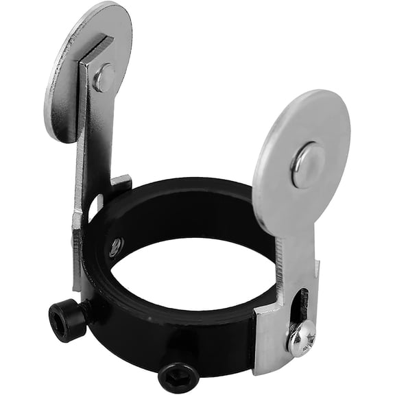 Cutting gun accessories roller guide spacer Plasma torch metal roller guide wheel spacer (black)(1pcs)