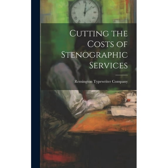 Cutting the Costs of Stenographic Services (Hardcover)