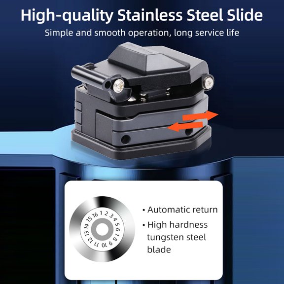 Cutting tools,Buzhi Hb-6c Optical Fiber Cleaver Stainless Steel Slides Tool Precision Optical Stable Stainless Steel Cleaver Cable Tool Cable Tool Precision Huiop Tools Dsfen
