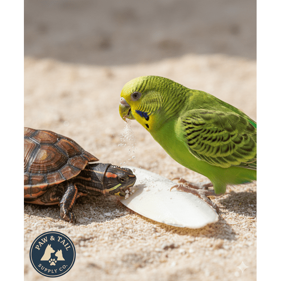 Cuttlebone Calcium Combo Pack 6 and 10 Natural Calcium for Birds & Reptiles