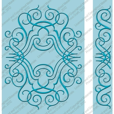 Provo Craft Cuttlebug Embossing Folder Set, Nathaniel's Penwork