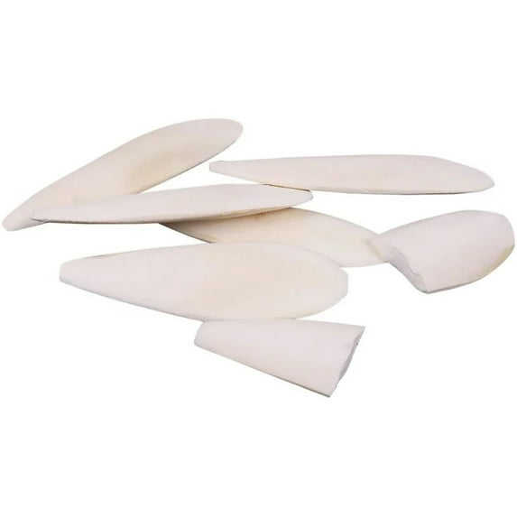Cuttlefish Bone For Small Animals, 13-15Cm Length, 10 Pieces, Natural Calcium-Rich Chew Toy For Teeth Health, Habitat Decoration & Foraging Stimulation