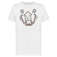 thumbnail image 1 of Cuttlefish Getting Angry Cartoon Tee Men's -Image by Shutterstock, 1 of 2
