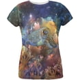 thumbnail image 1 of Cuttlefish IN SPACE All Over Womens T-Shirt - 2X-Large, 1 of 2