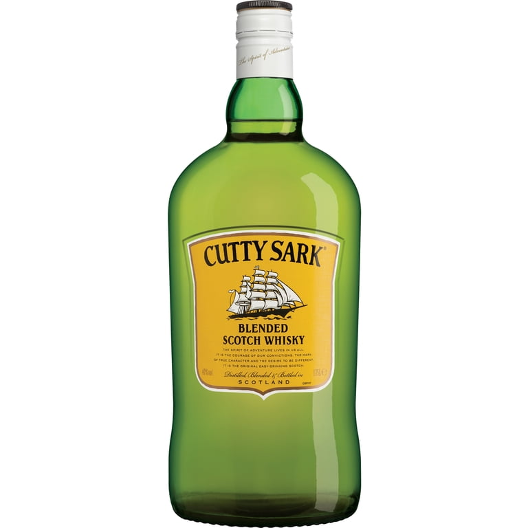 Cutty Sark Blended Scotch Whisky, 1.75Ml 80 Proof - Walmart.com