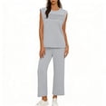 thumbnail image 1 of Cutuoiiu Plus Size Women's Solid Color Loose Fit Wide Leg Jumpsuit with Ruched Bust Design and Pockets for Spring and Summer Daily Wear Gifts, 1 of 7