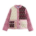 thumbnail image 1 of Cutuoiiu Quilted Jackets for Women Comfortable Loose Long Sleeve Button Quilted Jackets with Pockets Gifts, 1 of 2