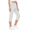 thumbnail image 1 of Cutuoiiu Women Solid Color High Waist Capri Pants with Pockets for Yoga and Daily Wear Gift, 1 of 8
