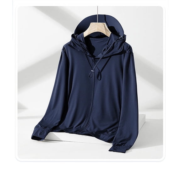 Cutuoiiu Women and Men's Long Sleeve Sun Protection Shirts Casual Printing Hooded Jacket Gifts