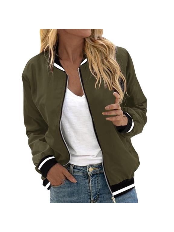 Women's Fashion Gradient Printed Pocket Zipper Jacket Casual Winter Warm Cardigan Gifts