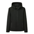 thumbnail image 1 of Cutuoiiu Women's Soft Fleece Lined Jacket Windproof Outdoor Jacket Thicked Warm Hooded Winter Jacket Gifts, 1 of 8