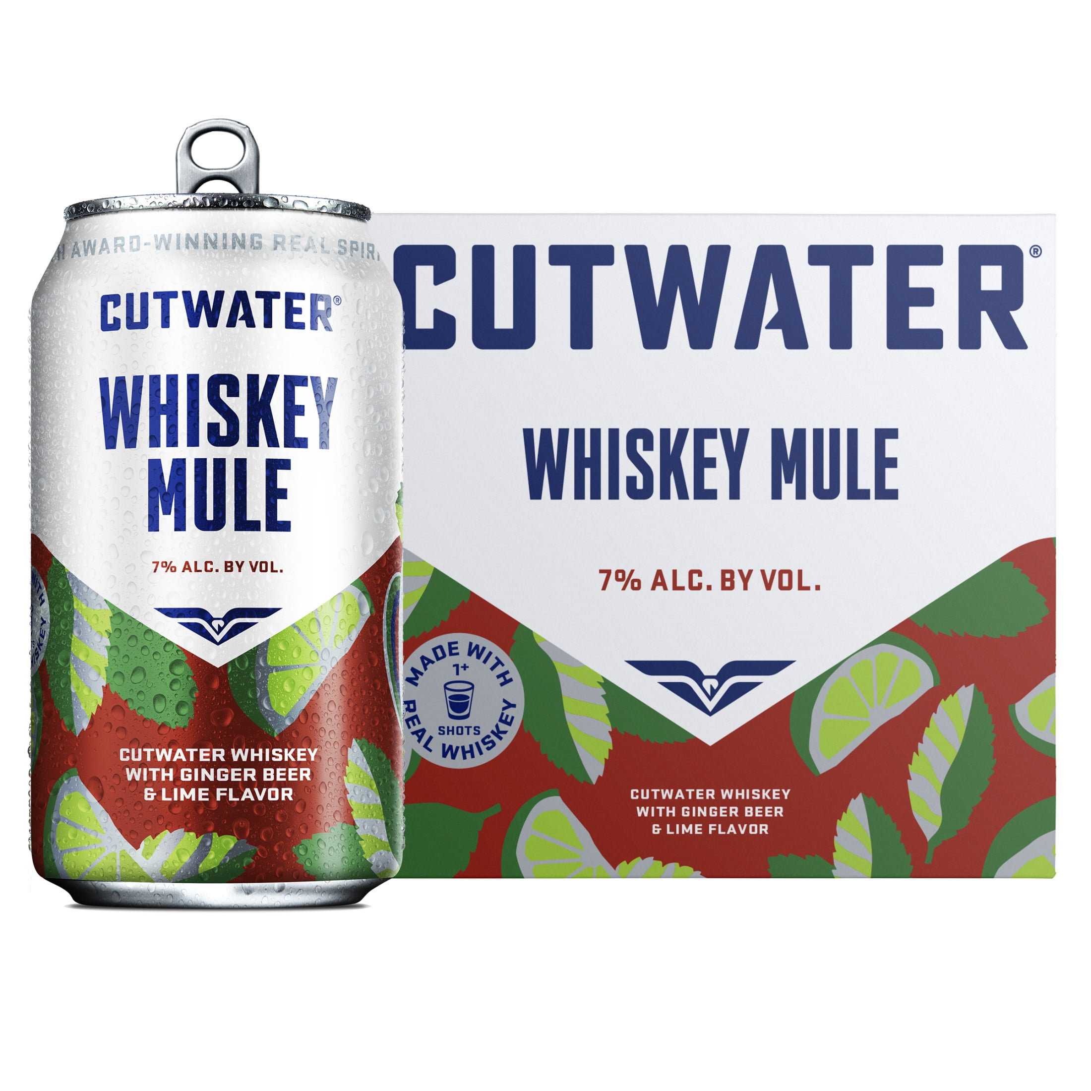 Cutwater Spirits Cutwater Bourbon Whiskey Mule, 4 Pack 12 fl. oz. Cans ...