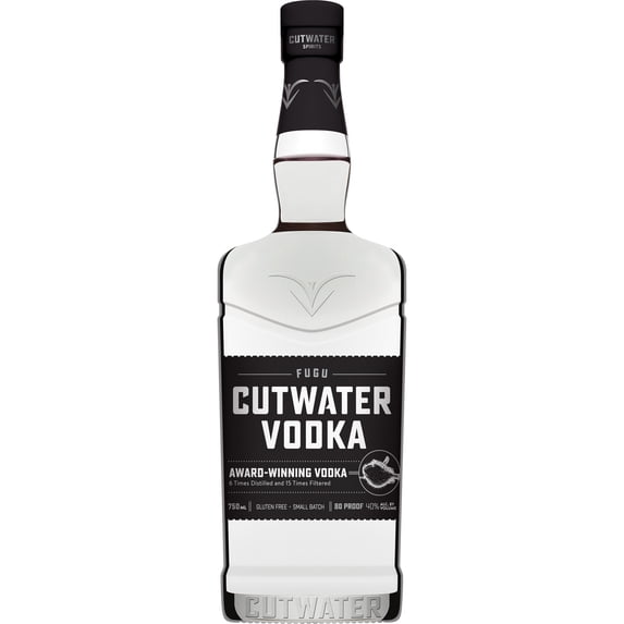 Cutwater Spirits Vodka, 750ml Bottle, 40% ABV