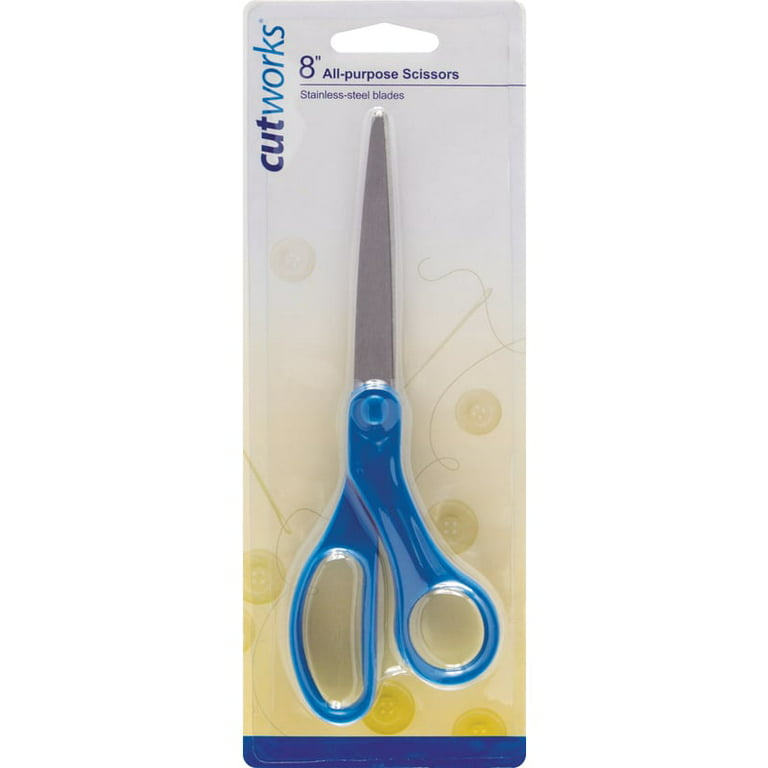 Heavy Duty Big Bow Re-sharpenable Bent All-Purpose Industrial Utility  Shears | 11-3/8 inch