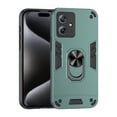thumbnail image 1 of Cutyskin for Motorola Moto G 5G 2023 Case, Ring Holder with Camera Lens Protection & Kickstand Military Grade Drop Tested Shockproof Heavy Duty Protective Magnetic Phone Case, Darkgreen, 1 of 7