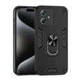 thumbnail image 1 of Cutyskin for Motorola Moto G 5G 2023 Case, Ring Holder with Camera Lens Protection & Kickstand Military Grade Drop Tested Shockproof Heavy Duty Protective Magnetic Phone Case, Black, 1 of 7