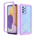 thumbnail image 1 of Cutyskin for Samsung Galaxy A32 5G Case, with Built in Screen Protector Heavy Duty Drop Protection, 2 in 1 Full Body Rugged Shockproof Dust Proof Dual Layer Tough Protective Phone Cover, Purple, 1 of 6