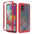 thumbnail image 1 of Cutyskin for Samsung Galaxy A51 4G Case, with Built in Screen Protector Heavy Duty Drop Protection, 2 in 1 Full Body Rugged Shockproof Dust Proof Dual Layer Tough Protective Phone Cover, Red, 1 of 6