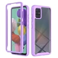 thumbnail image 1 of Cutyskin for Samsung Galaxy A51 4G Case, with Built in Screen Protector Heavy Duty Drop Protection, 2 in 1 Full Body Rugged Shockproof Dust Proof Dual Layer Tough Protective Phone Cover, Purple, 1 of 6