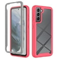 thumbnail image 1 of Cutyskin for Samsung Galaxy S22 Plus Case, with Built in Screen Protector Heavy Duty Drop Protection, 2 in 1 Full Body Rugged Shockproof Dust Proof Dual Layer Tough Protective Phone Cover, Pink, 1 of 6