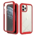 thumbnail image 1 of Cutyskin for iPhone 11 Pro Case, with Built in Screen Protector Heavy Duty Drop Protection, 2 in 1 Full Body Rugged Shockproof Dust Proof Dual Layer Tough Protective Phone Cover, Red, 1 of 6