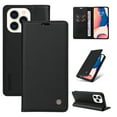 thumbnail image 1 of Cutyskin for iPhone 13 Pro Case Wallet Card Holders-Premium Leather RFID Blocking Flip Book Cover [Shockproof TPU Shell] Folio Magnetic Closure Luxury Phone Case Kickstand Women Men,Black, 1 of 11