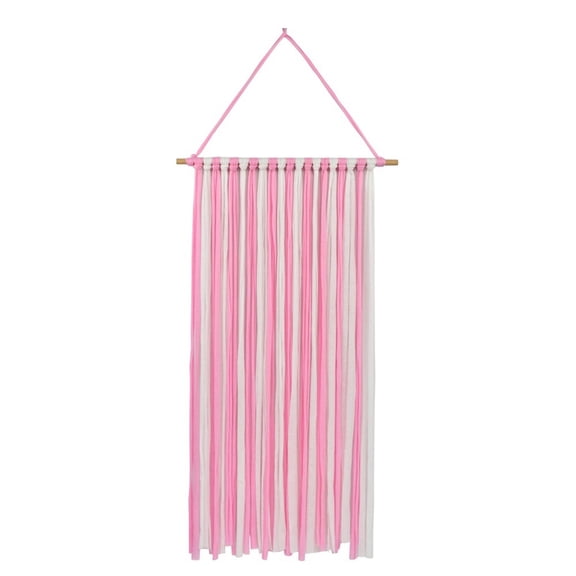 Cuxi Hair Bow Holder, Wall Mounted Hair Clip Organizer with Ribbons, Hair Accessories Display, Hair Accessories Storage Pendant F