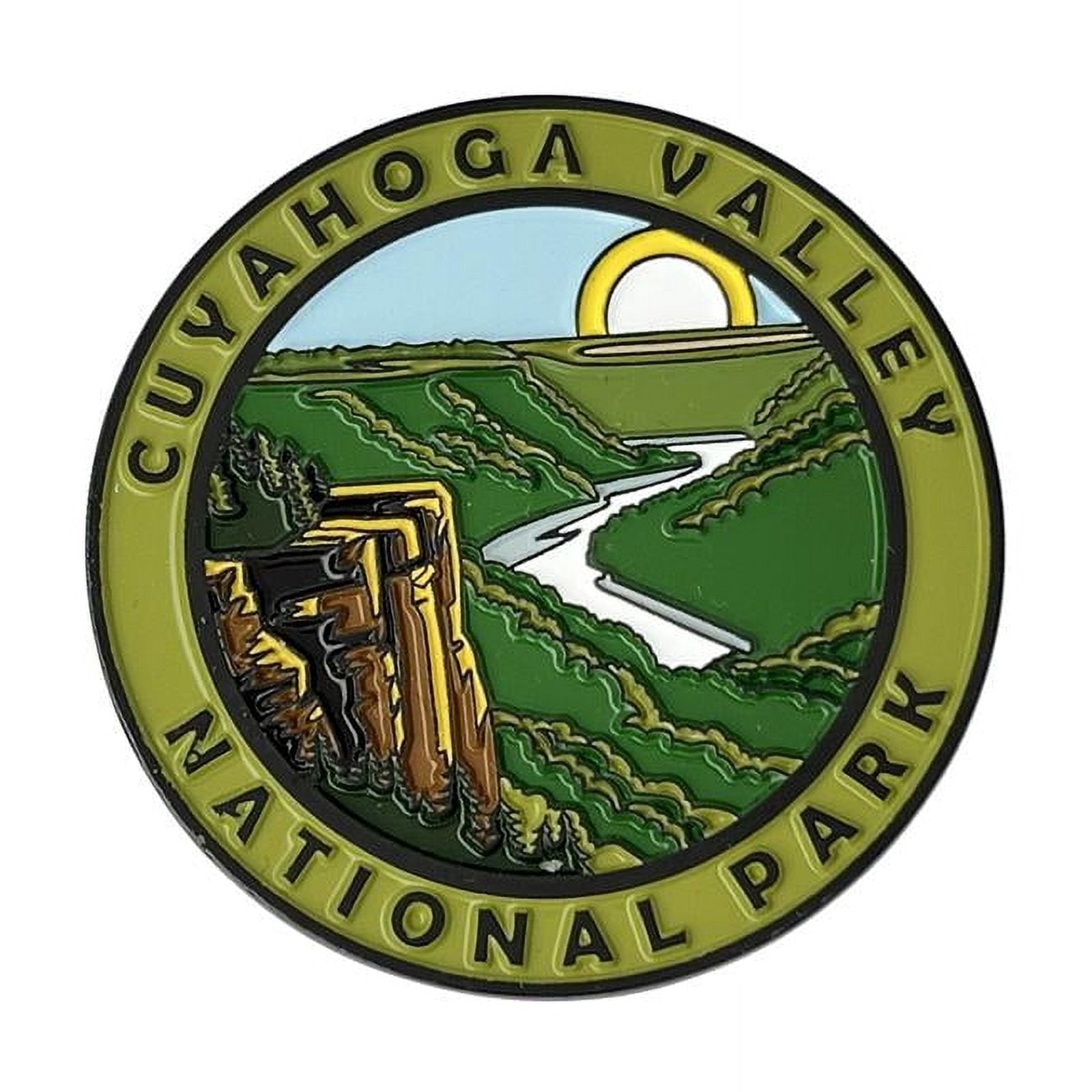 Congaree National Park Car Magnet – Durable, Waterproof & Fun For Travel Fans