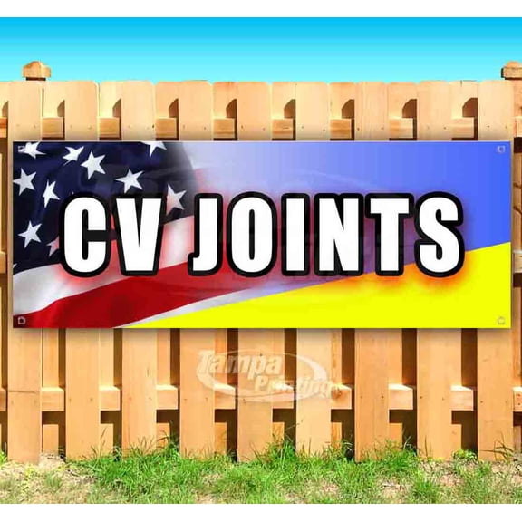 Cv Joints 13 oz Vinyl Banner With Metal Grommets
