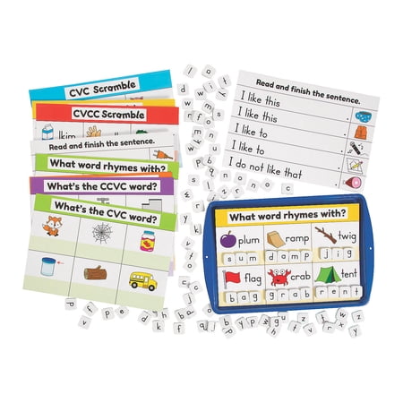 Cvc,Cvcc, & Ccvc Magnet Activity Set - Educational - 67 Pieces
