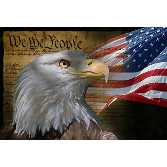 Cvpuzzles We The People 504 Piece Jigsaw Puzzle 16" X 20" Puzzles