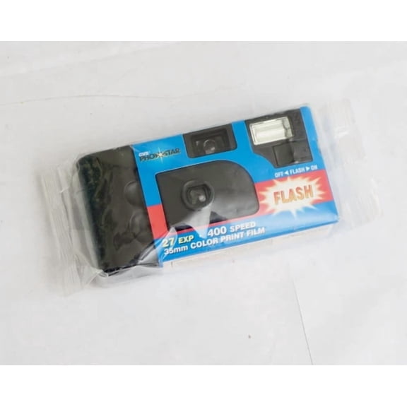 Cvs Photo-Star Disposable 35Mm Flash Camera. Expired