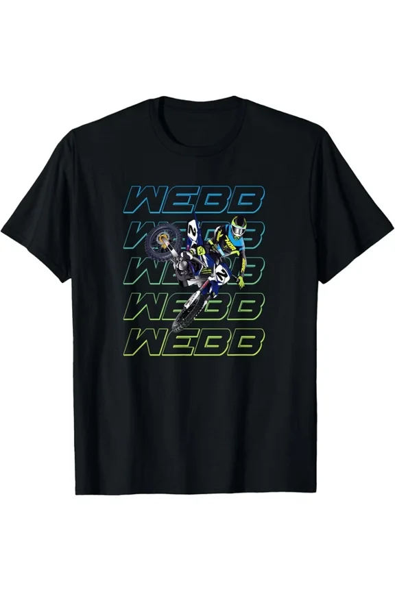 Cw2 Webb Motocross Cooper Supercross T-Shirt S-5XL Birthday Gifts; For Men & Women, Unisex T-Shirt