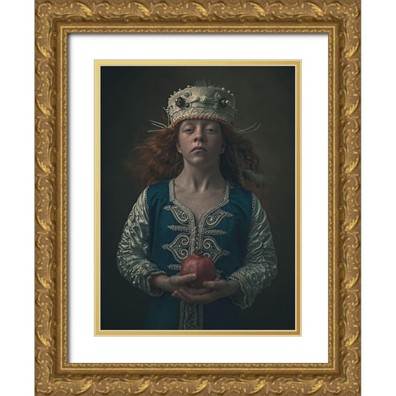 Cwikla, Ewa 11x14 Gold Ornate Wood Framed with Double Matting Museum Art Print Titled - Im