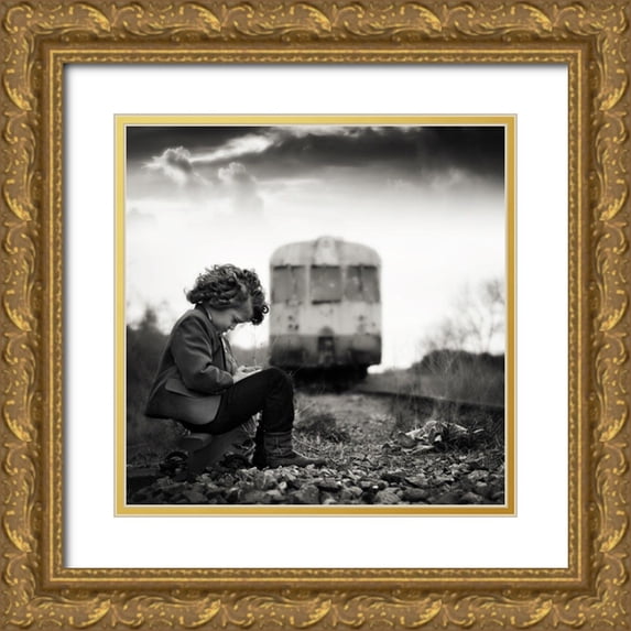 Cwikla, Ewa 20x20 Gold Ornate Wood Framed with Double Matting Museum Art Print Titled - Kpn