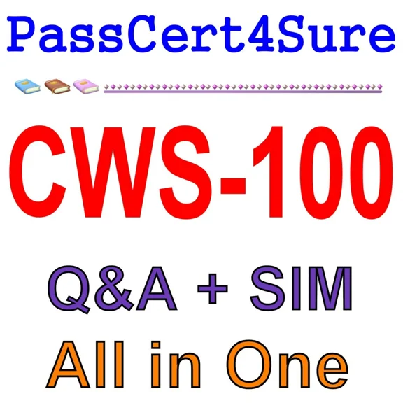 Cwnp Certified Wireless Specialist Cws-100 Exam Q&A+Sim