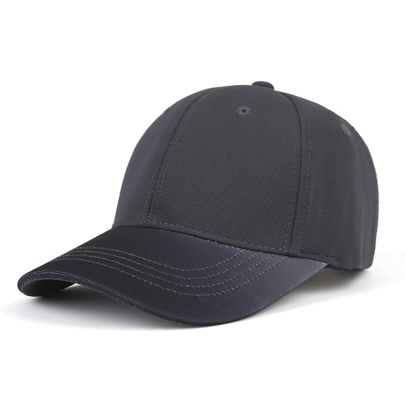 Cxenplz Brim Stretch Fitted Baseball Caps Men's Gradient Color Structured Full Closed Cap Curved Brim Elastic Closed Back Hats for Women