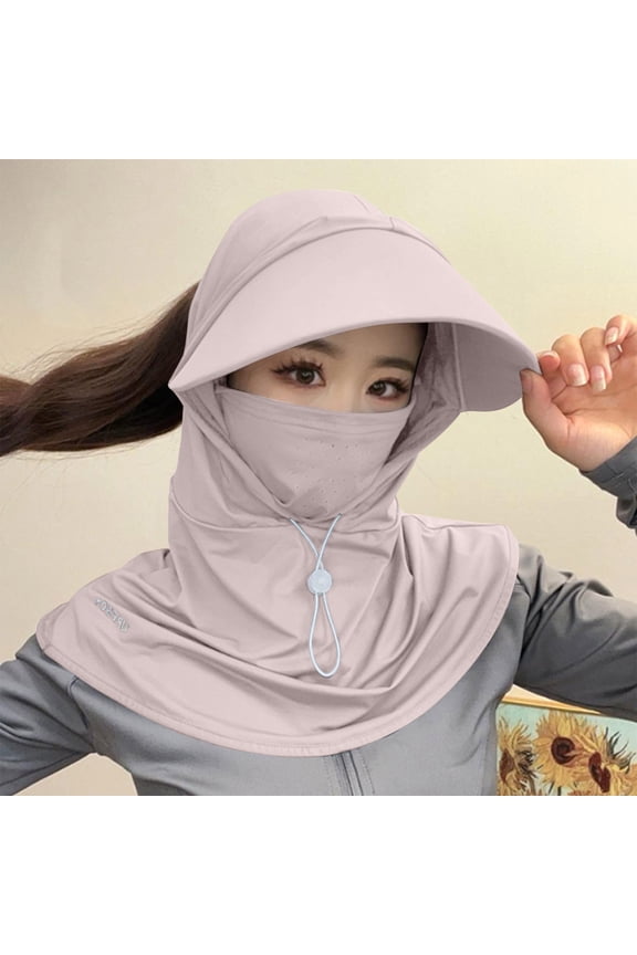 Unisex Womens Balaclava Face Cover Hood Breathable Full Head Mask Balaclava Mask Sun Protection Cycling Skiing Fishing Hat for Men