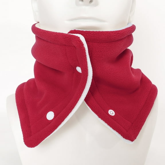 Cxenplz Winter Scarf Thermal Neck Gaiter for Women Men Neck Warmer Windproof Fleece Face Scarf Cover Warmer for Cold Weather