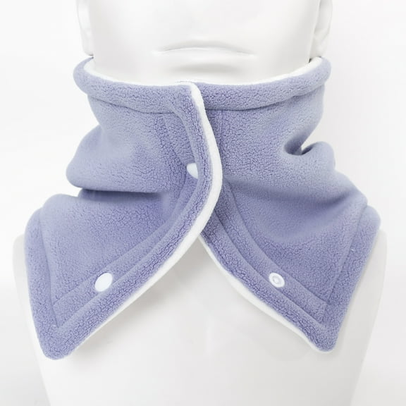 Cxenplz Winter Scarf Thermal Neck Gaiter for Women Men Neck Warmer Windproof Fleece Face Scarf Cover Warmer for Cold Weather