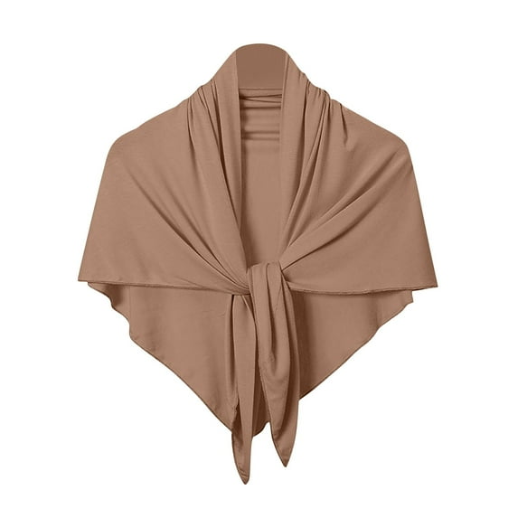 Cxenplz Women's Headwear Shrug Shawl Open Front Head Scarves Lightweight Shawl Wraps