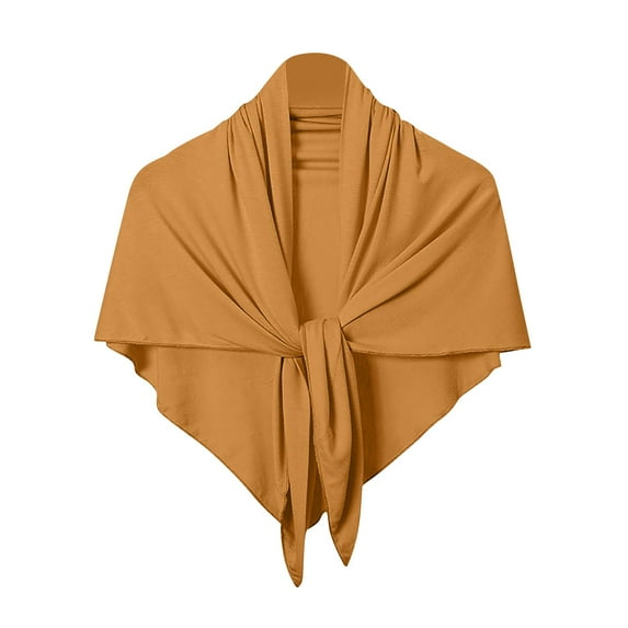 Cxenplz Women's Headwear Shrug Shawl Open Front Head Scarves Lightweight Shawl Wraps