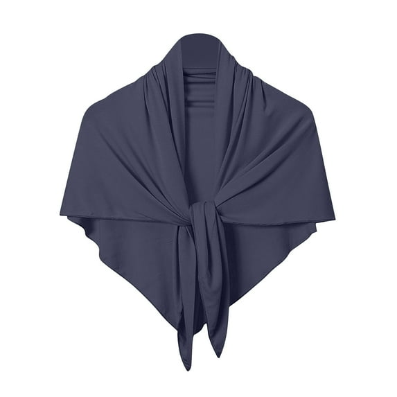 Cxenplz Women's Headwear Shrug Shawl Open Front Head Scarves Lightweight Shawl Wraps