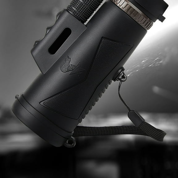 CxhicLuv 12X50 Monocular 6.6×2.7×3.9 Inch, Night Vision, Waterproof, Lightweight, Outdoor Telescope – Ideal for Hunting, Camping, Suitable for Wilderness Explorers, Sports Fans