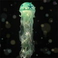 thumbnail image 1 of CxhicLuv 19.7 Inch Jellyfish LED Lamp, Plastic Material, Multicolor, Hanging Design, Ideal for Bedrooms, Party Backgrounds, Soft Lighting & Unique, Home Decor, Suitable for Kids, Green, 1 of 4