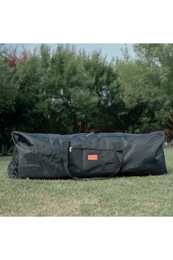 2-Model Camping Gear Bag Heavy-Duty 1680D Fabric, Foldable Equipment Organizer – Ideal for Tent/Chair Storage, Travel, Self-Driving Trips, Suitable for Outdoor Enthusiasts, Black