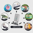 thumbnail image 1 of CxhicLuv 2025 Inflatable Pump, 3.2×2 Inch Air Pump for Inflatables – Rechargeable, LED Light, 5 Nozzles, Fast 200L/min Inflation – Ideal for Camping, Outdoor Enthusiasts, Travelers, 1 of 9