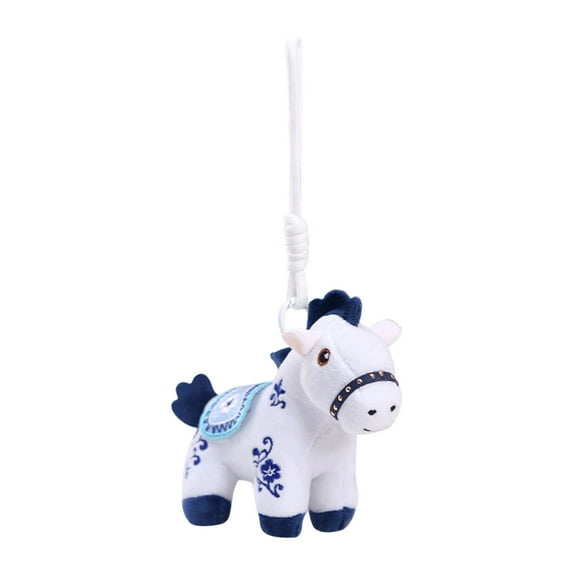 CxhicLuv 2026 Year of the Horse Embroidered Lucky Ponys Charms, Colorful Foal Hanging Ornament with "2026" Design, Personalized Lunar New Year Gift for Horse Lovers and Celebrations