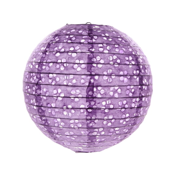 CxhicLuv 20cm Hollow Paper Lanterns Hanging Lanterns, Folk Art Decoration for Weddings, Parties & Cultural Events, Traditional Craft Design for Indoor & Outdoor Lighting Decor